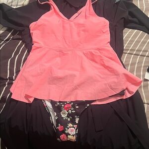 Beachsissi XL peach tankini NWT
